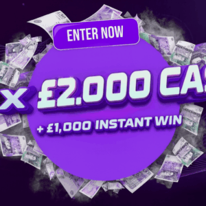 3 x £2.000 CASH + £1.000 INSTANT WIN